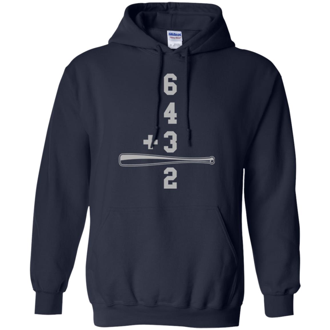 Baseball And Math Lovers T-shirt Navy