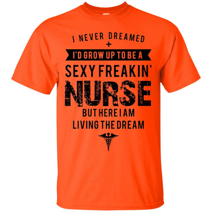 Sexy Nurse Nursing Ladies Shirt Orange