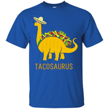 Tacosaurus Cinco De Mayo Funny Taco Dinosaur Shirt Royal