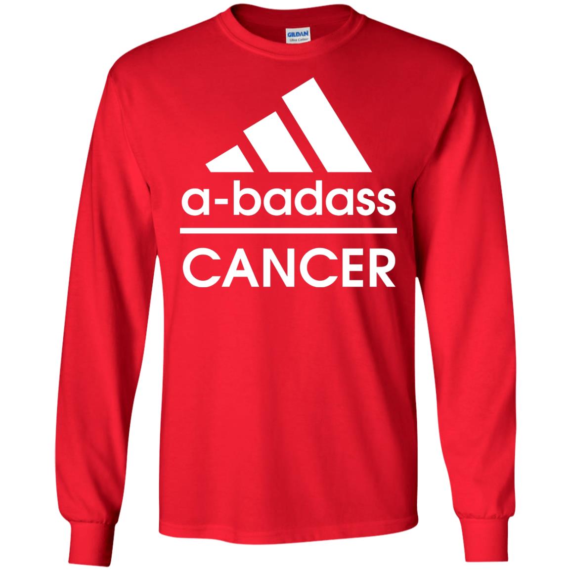 Abadass Cancer Shirt Red