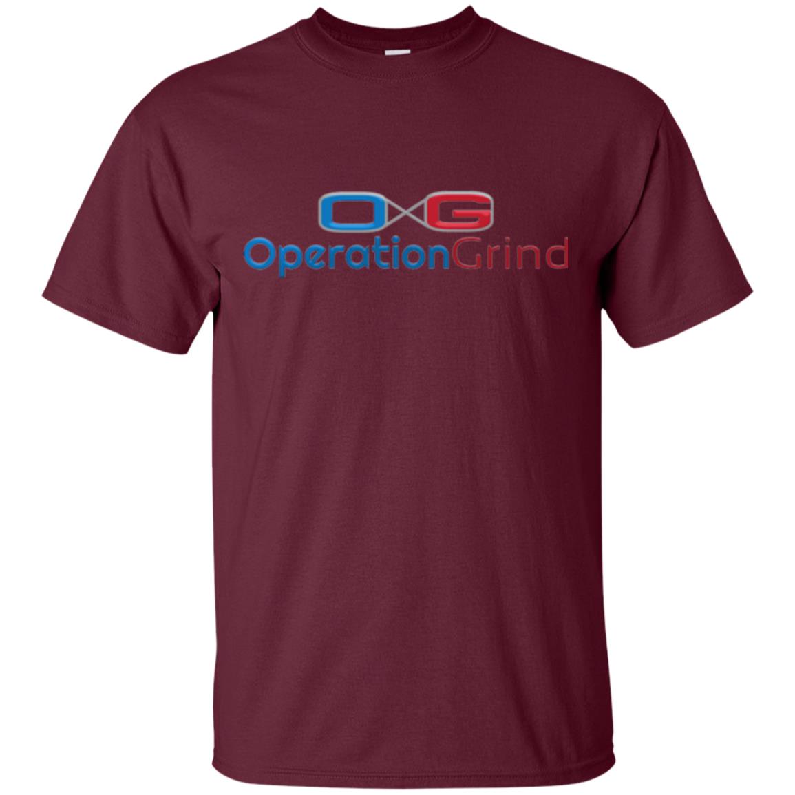 Hustlers T-shirt Operation Grind Maroon