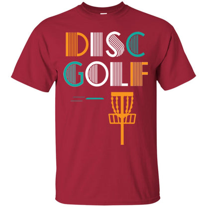 Golf Lover T-shirt Disc Golf Cardinal