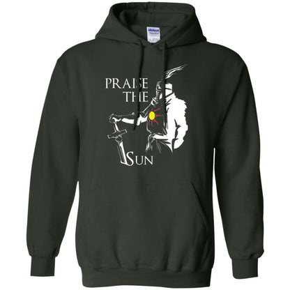 Gamer T-shirt Praise The Sun Knight T-shirt Forest Green