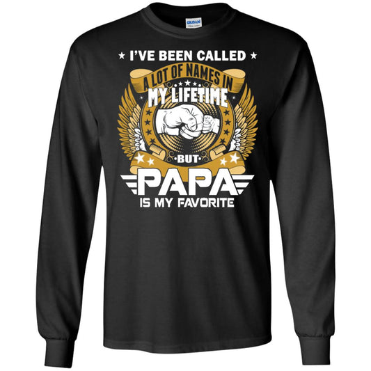 But Papa Is My Favorite Papa Shirt Black