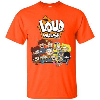 Nickelodeon The Loud House Character T-shirt Orange