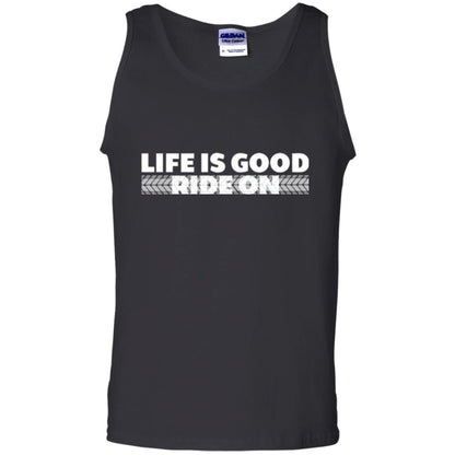 Life Is Good Ride On T-shirt Black