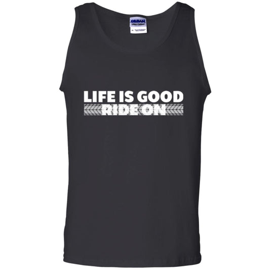 Life Is Good Ride On T-shirt Black