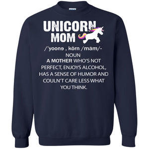 Unicorn Mom ShirtG180 Gildan Crewneck Pullover Sweatshirt 8 oz.