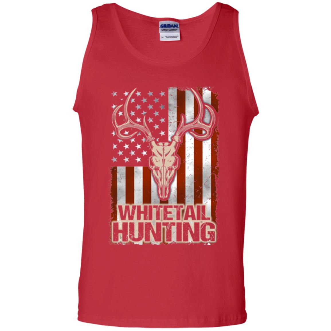 Whitetail Hunting T-shirt Red