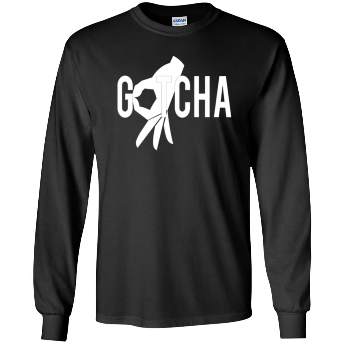 Gotcha Finger Circle Game T-shirt Black