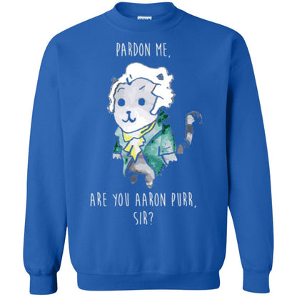 Hamilton Cat T-shirt Pardon Me Are You Aaron Purr Sir Royal