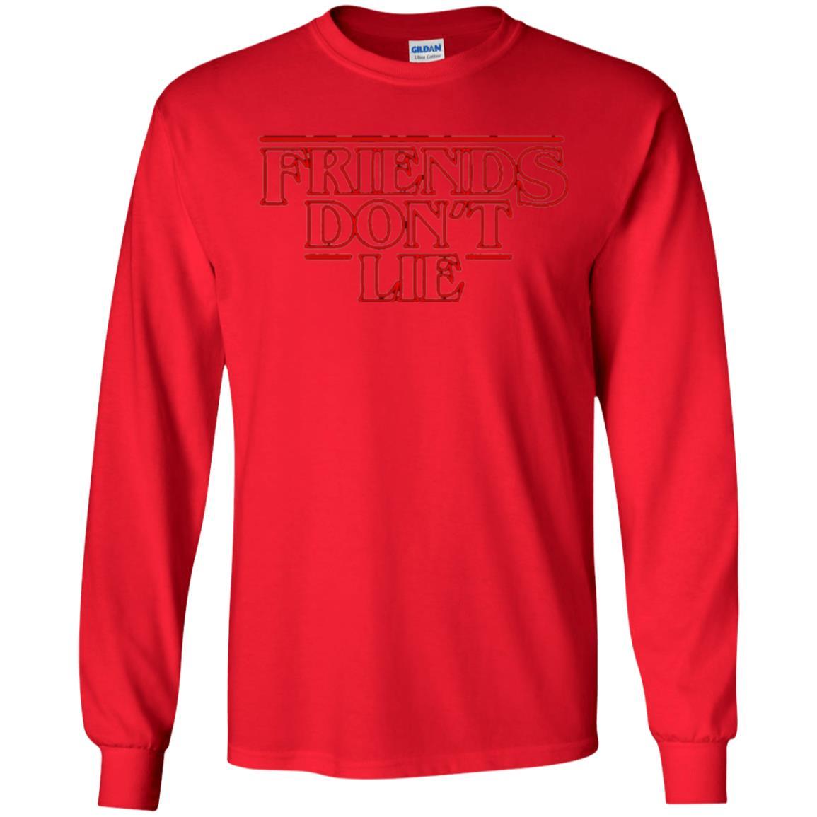 Friends Don't Lie T-shirt Red