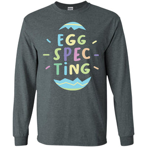 Eggspecting Funny Pregnancy Pregnant Easter Shirt