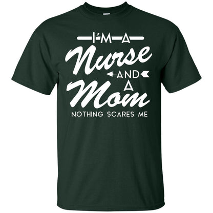 Im A Nurse And A Mom Nurse Mommy Shirt Forest
