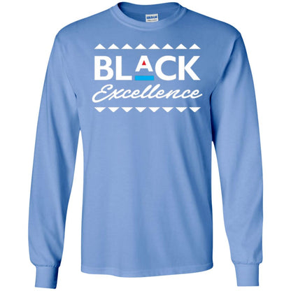 Black Excellence T-shirt Celebrating Black Pride Carolina Blue
