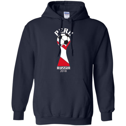 Football Lovers T-shirt Peru Russia 2108 Navy