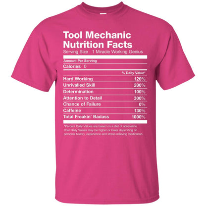 Tool Mechanic Uniform Funny T-shirt Heliconia