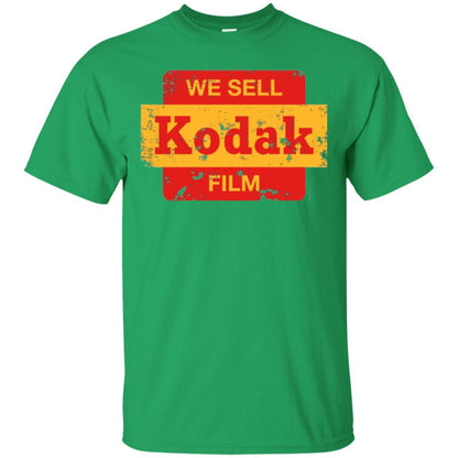 Film T-shirt Vintage We Sell Kodak Film Irish Green