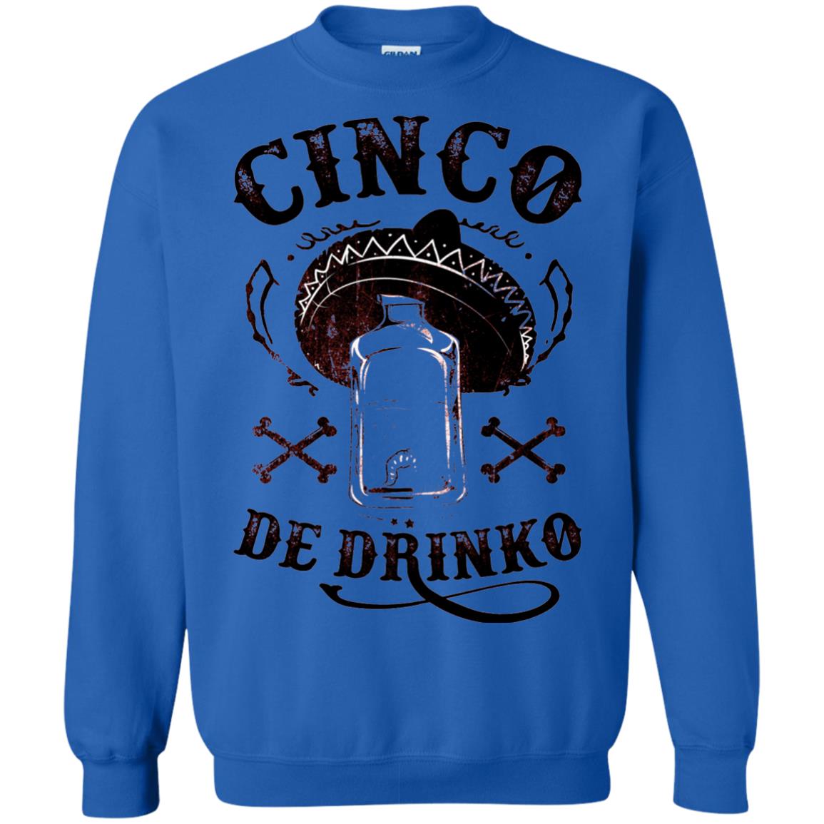 Badass Cinco De Drinko T-shirt Funny Cinco De Mayo Royal