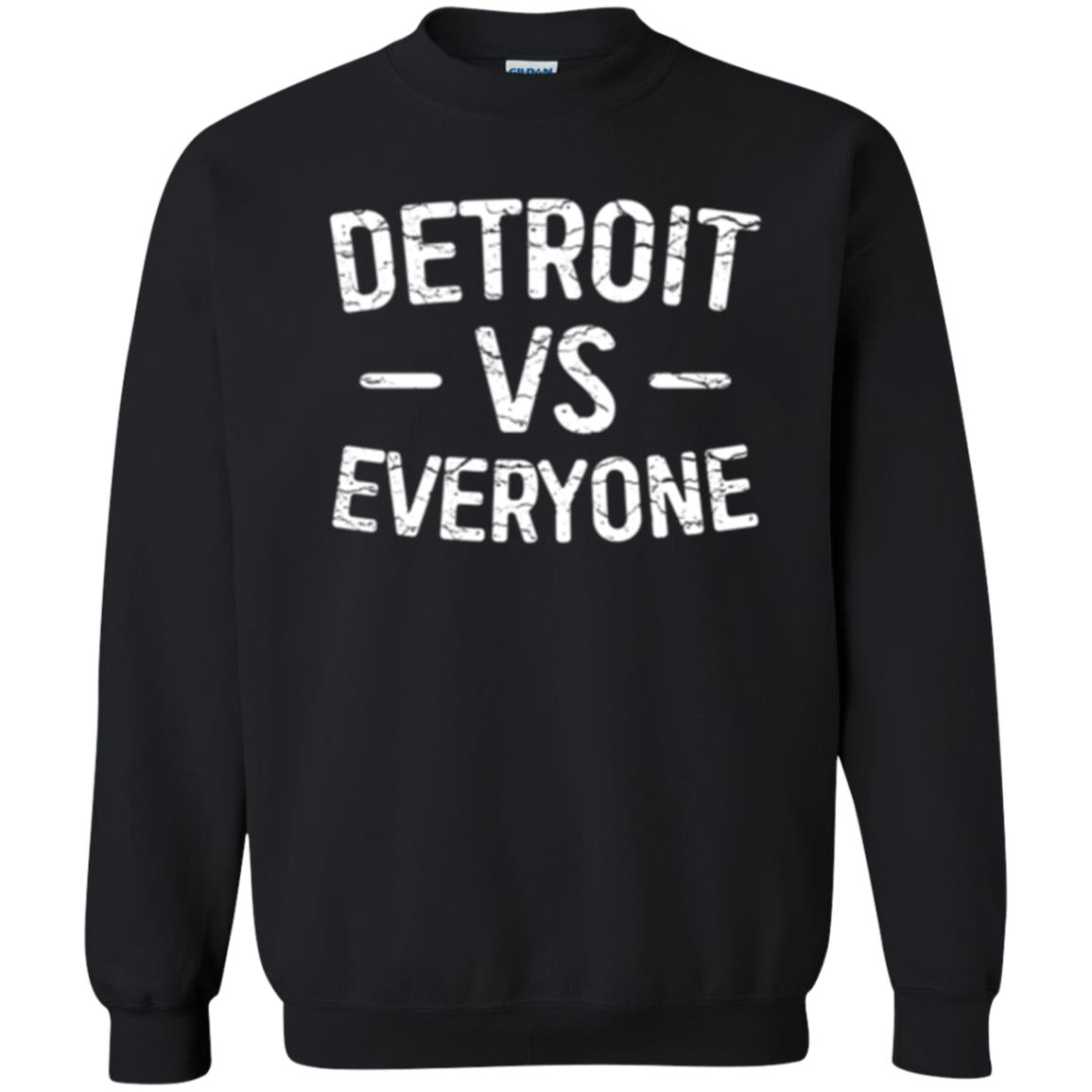 Detroit Vs Everyone T-shirt Black