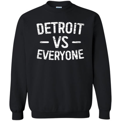 Detroit Vs Everyone T-shirt Black