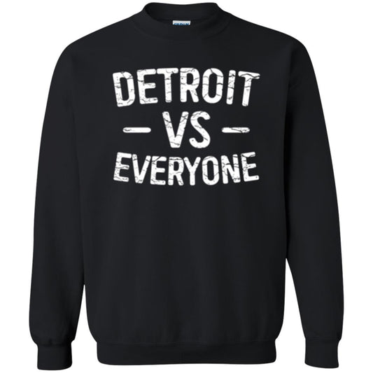 Detroit Vs Everyone T-shirt Black