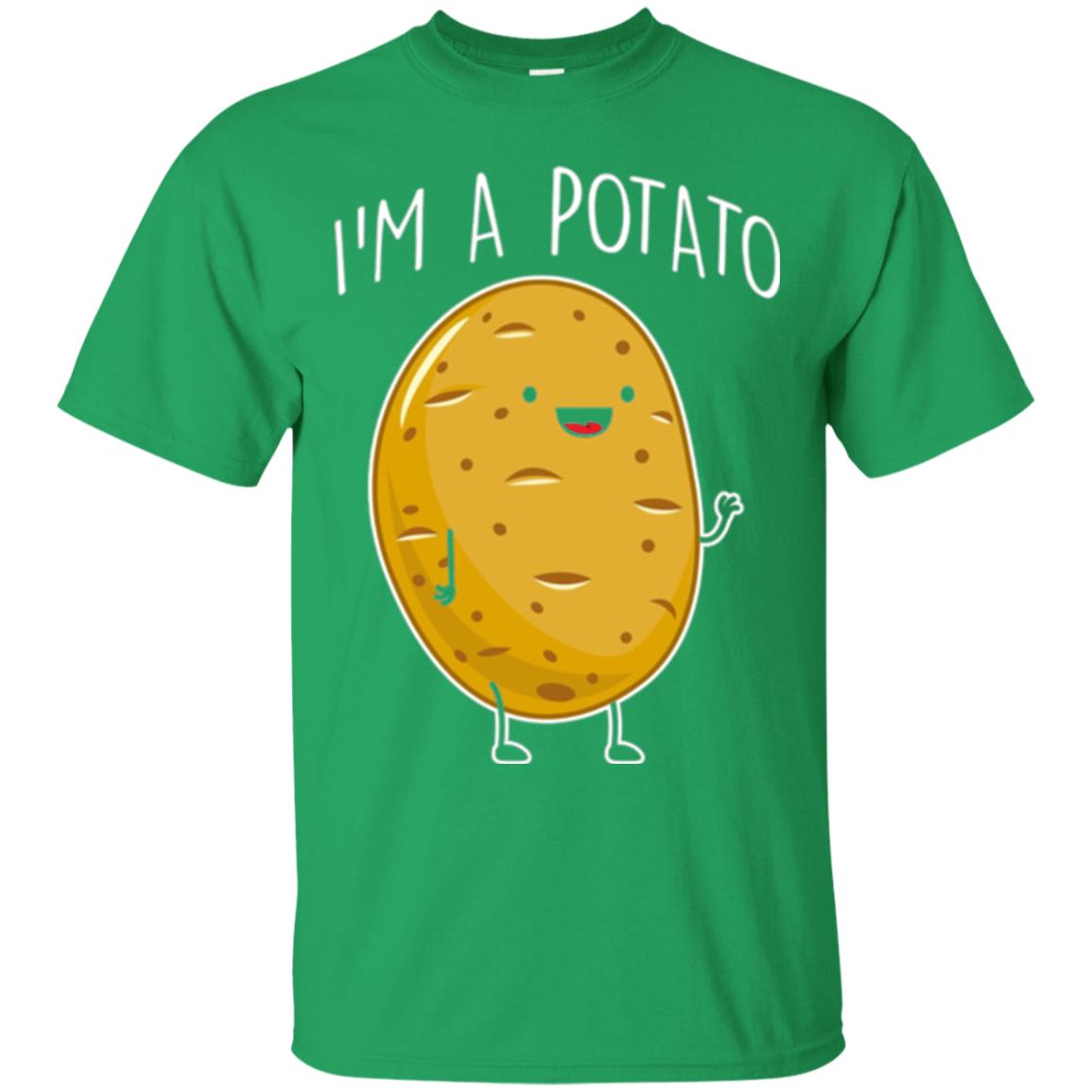 I Am Potato T-shirt Irish Green