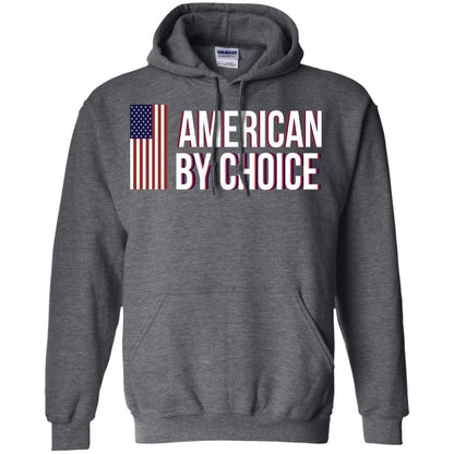 Flag Of American By Choice T-shirt Dark Heather