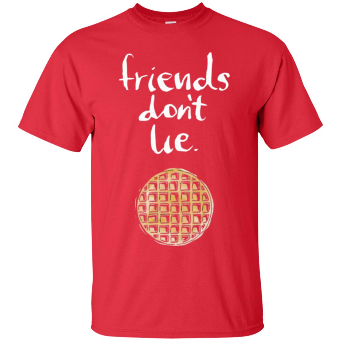 Friends T-shirt Friends Don_t Lie Red