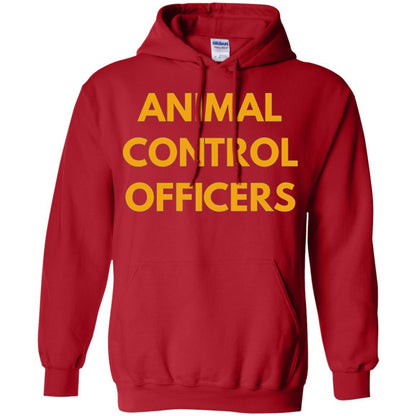 Animals Shelter T-shirt Animal Control Officers Red