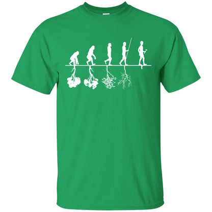 Evolution Tree Of Human Life Thinking Save Environment Shirt Irish Green