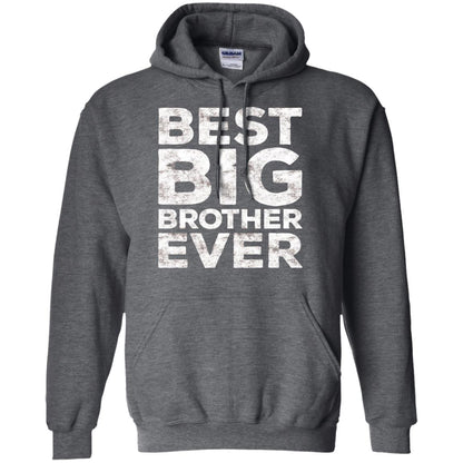 Best Big Brother Ever Family T-shirt Dark Heather