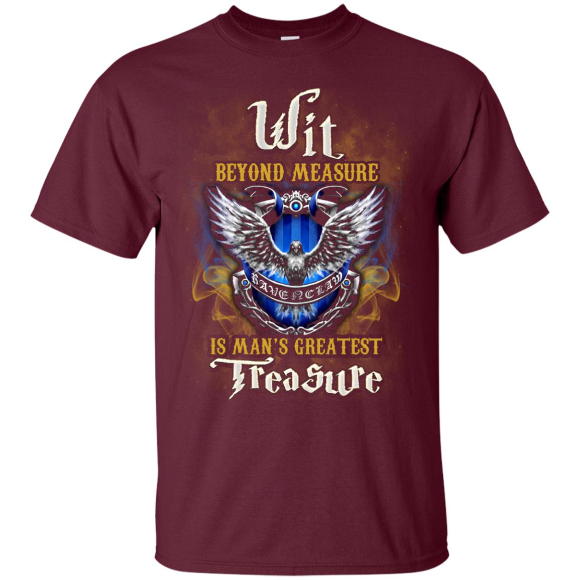 Wit Beyond Measure Is Man's Greatest Treasure Ravenclaw House Harry Potter Fan ShirtG200 Gildan Ultra Cotton T-Shirt