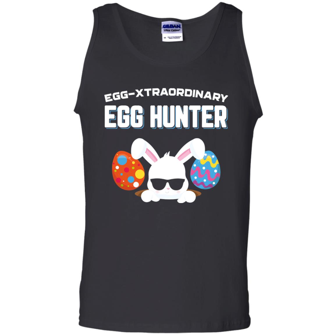 Egg-xtraordinary Egg Hunter Easter Shirt Black