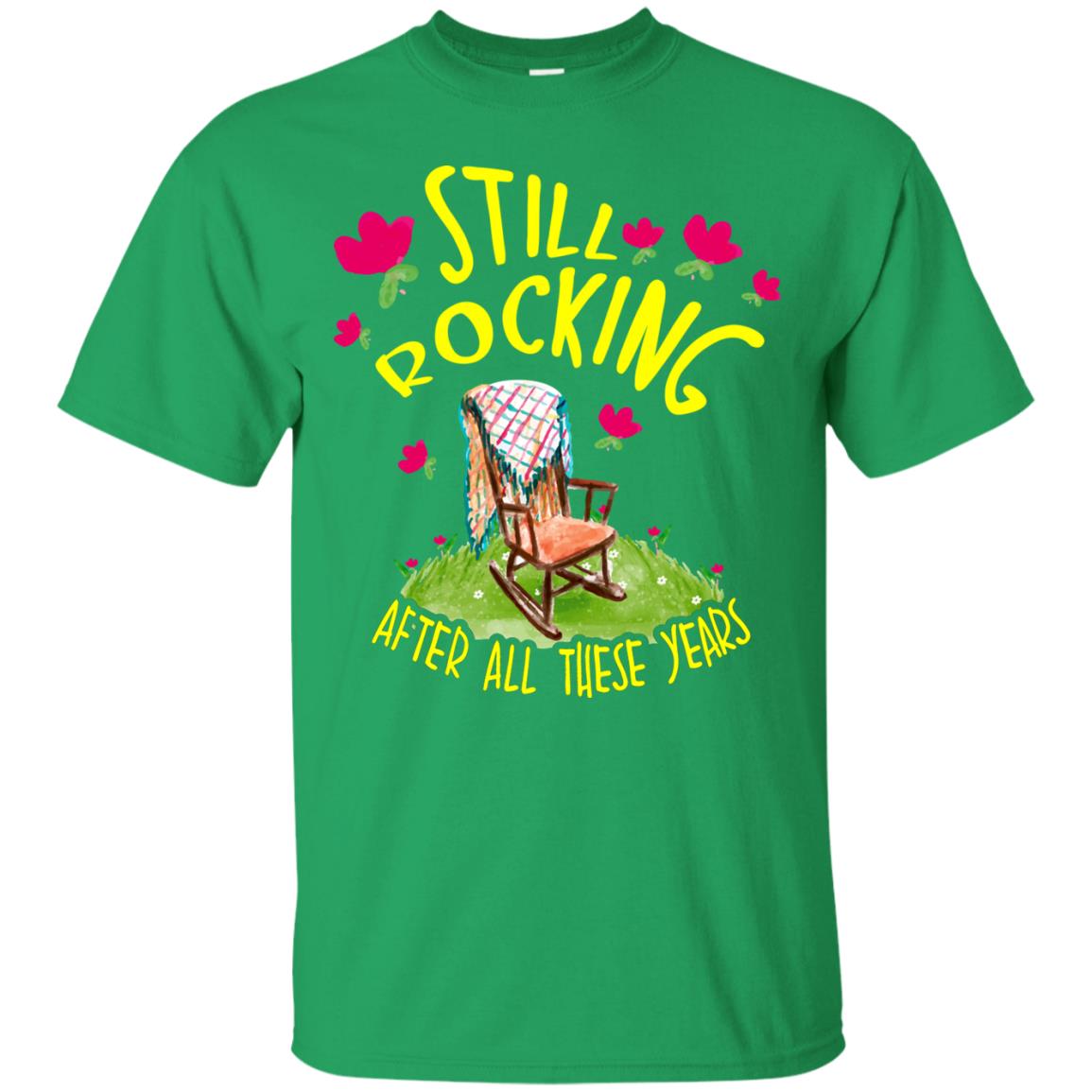 Still Rocking After All These Years T-shirt Irish Green