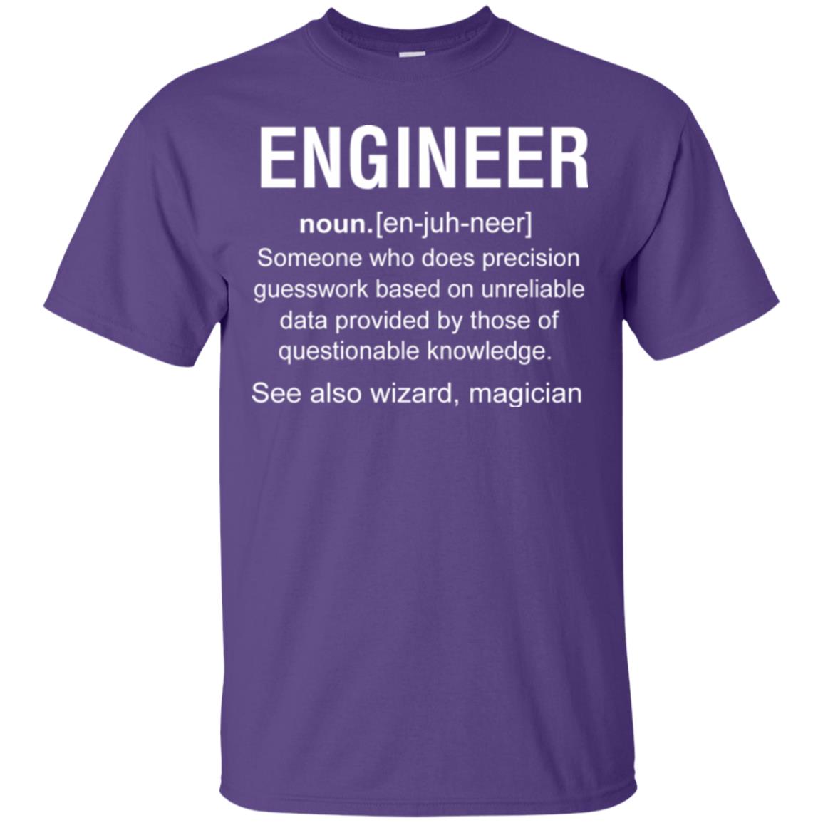 Engineer Someone Who Does Precision Guesswork Based On Unreliable Data Provided By Those Of Questionable Knowledge Purple