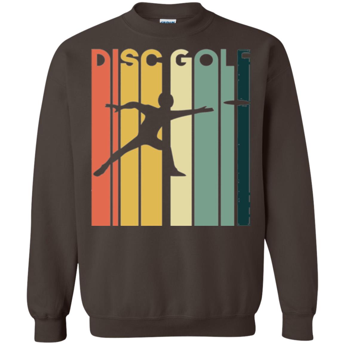 Disc Golf Retro Vintage T-shirt Dark Chocolate