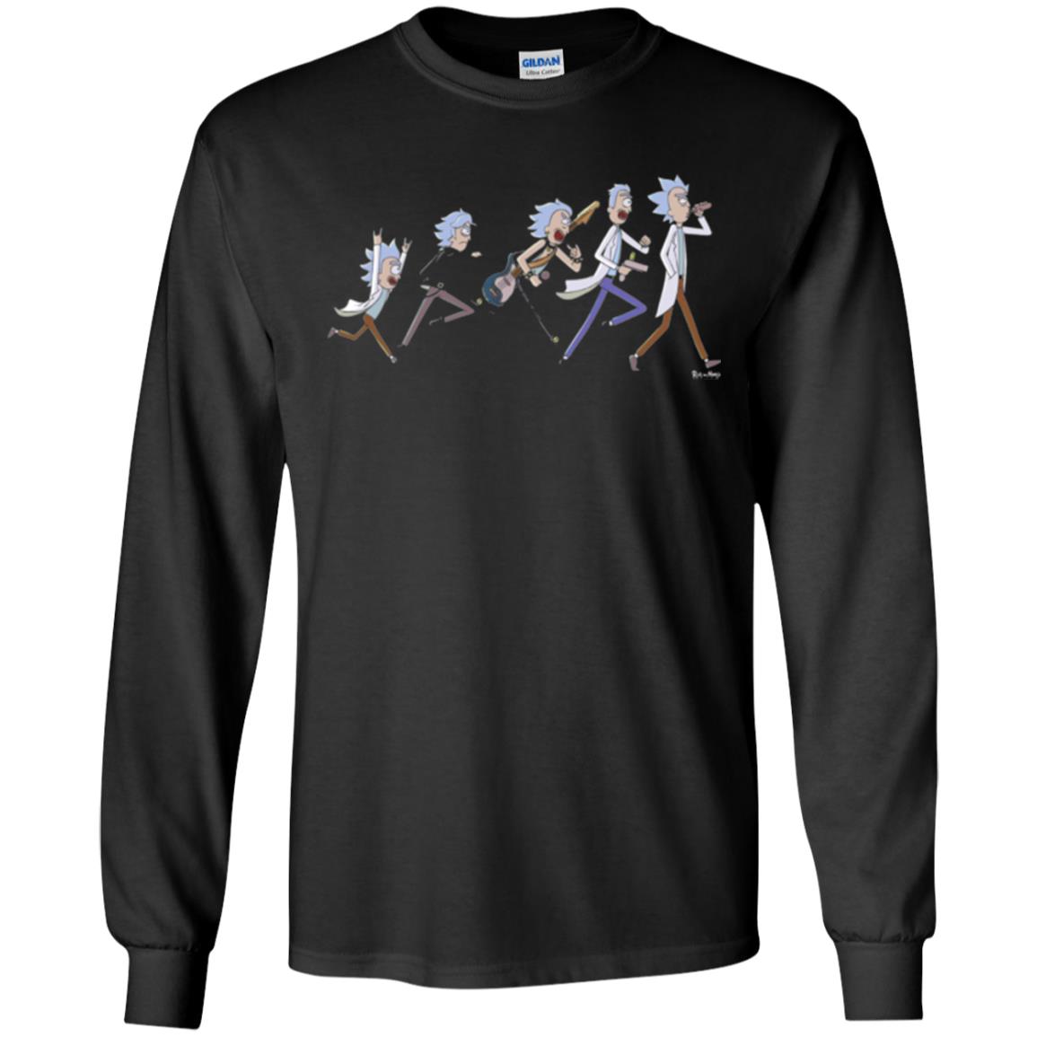 Rick And Morty T-shirt The Life Of Rick Black