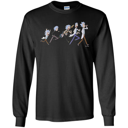 Rick And Morty T-shirt The Life Of Rick Black
