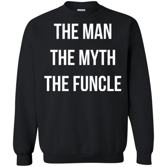 Uncle T-shirt The Man The Myth The Funcle Black