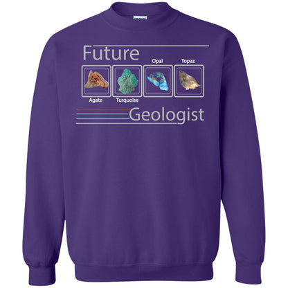 Future Geologist T-shirt Color Rocks Purple