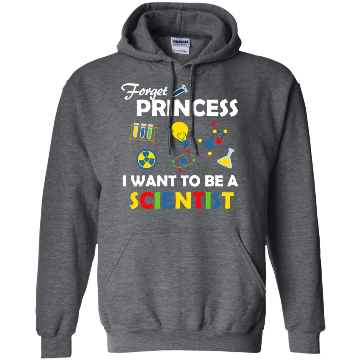 Forget Princess I Want To Be A Scientist Dark Heather