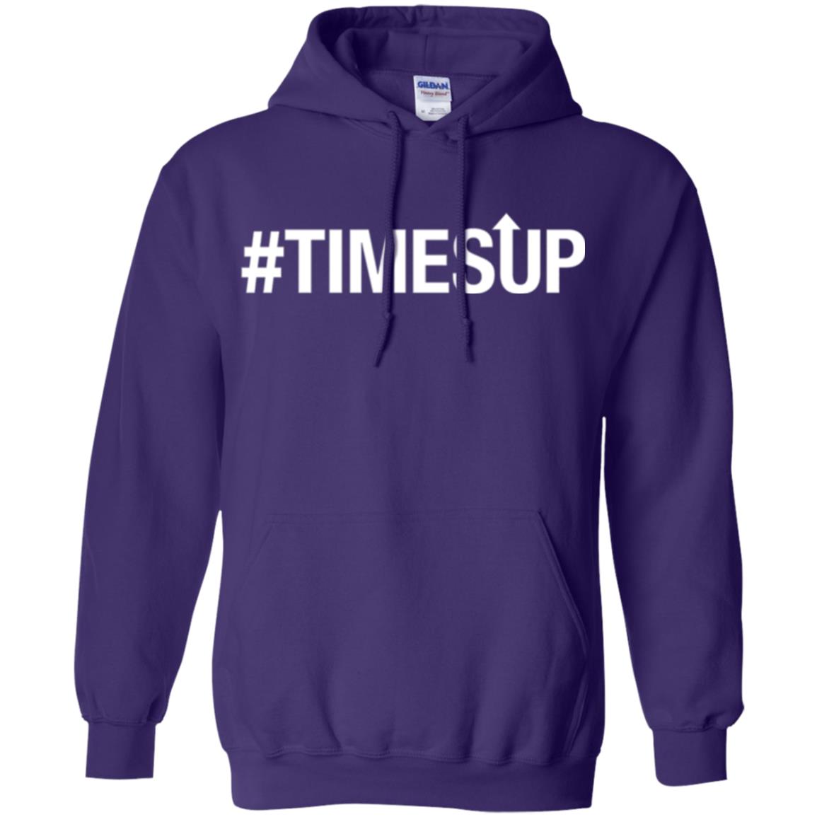 Feminist Movement T-shirt Time_s Up Purple