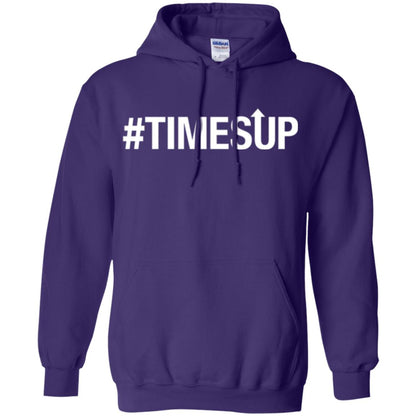 Feminist Movement T-shirt Time_s Up Purple