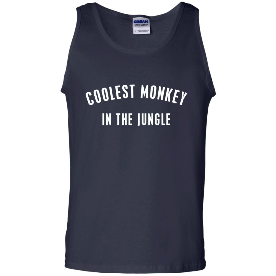 Monkey T-shirt Coolest Monkey In The Jungle Navy