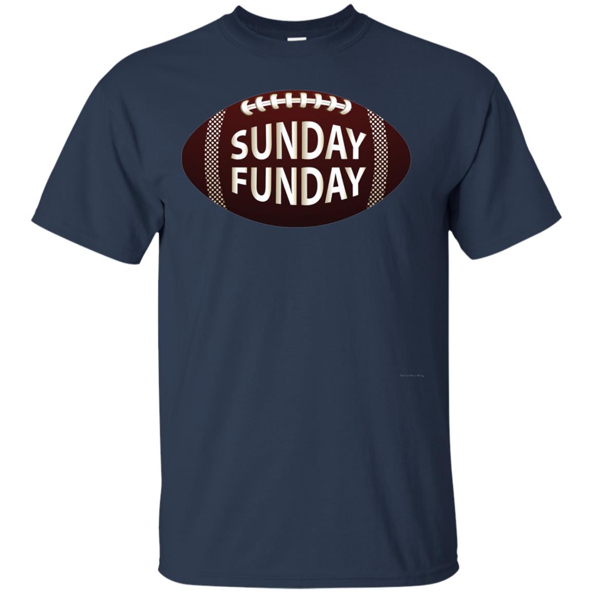 Sunday Funday Football T-shirt Navy
