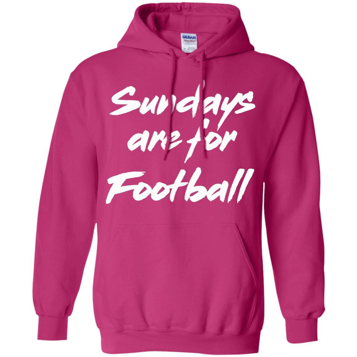 Football Lover T-shirt Sundays Are For Football Heliconia