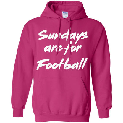 Football Lover T-shirt Sundays Are For Football Heliconia