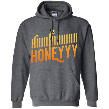 Bee T-shirt Hi Honey T-shirt Dark Heather