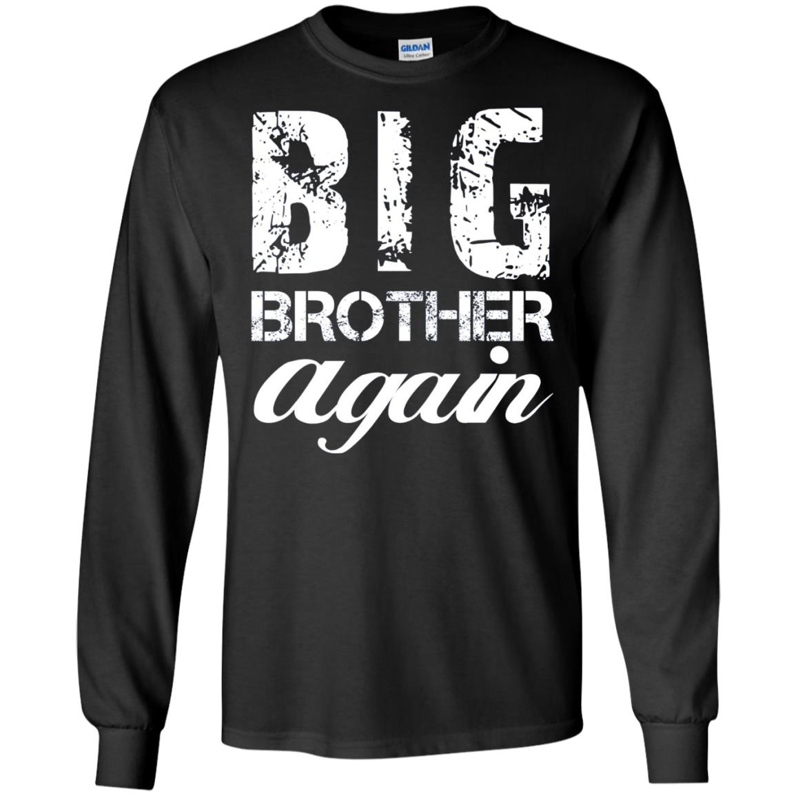 Big Brother Again T-shirt New Baby Black